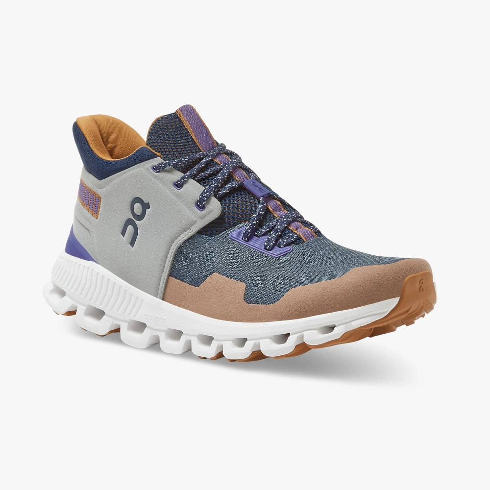 ON Running Cloud Hi Edge: Hiekkainen seikkailu jaloillesi. Mahtavat juoksukengät Sand/Brown värissä. Osta nyt, Sveitsin ale!